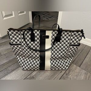 Kate Spade Black and White XL Tote bag
